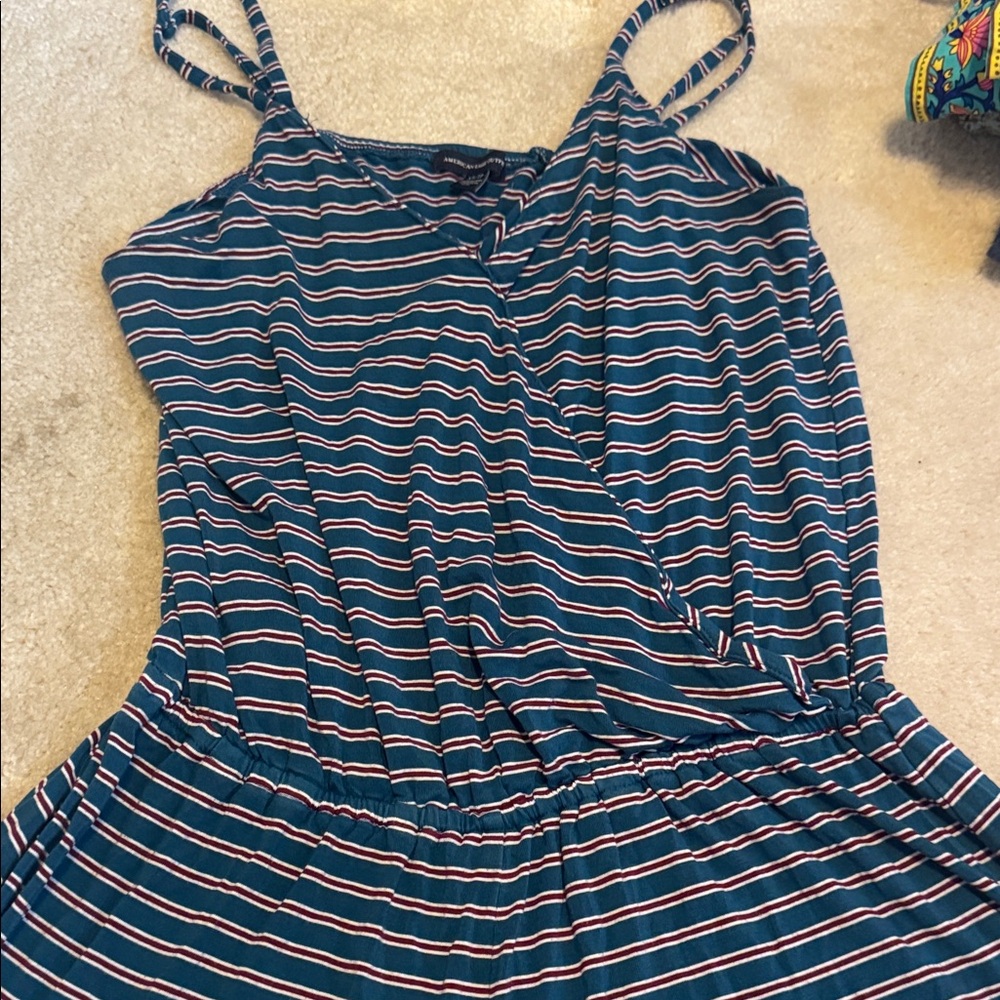 Striped One Piece shorts.  Very cute. Also very comfortable.
